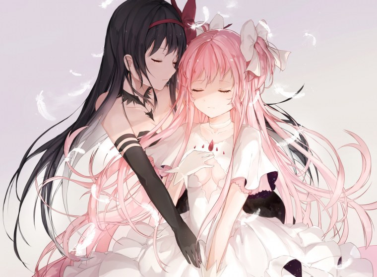 Парные аниме подруги