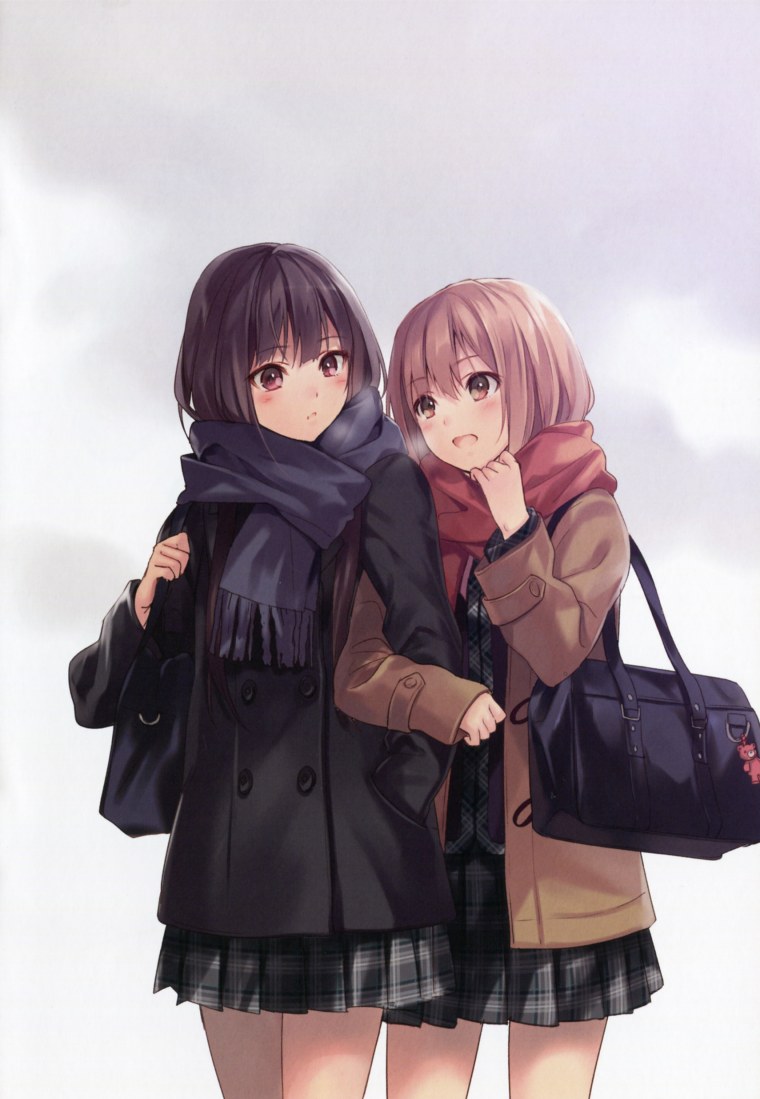 Две подруги арты