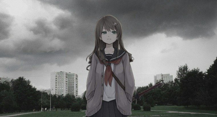 Аниме серое