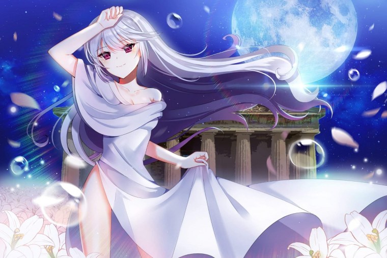 Тян с пепельными волосами