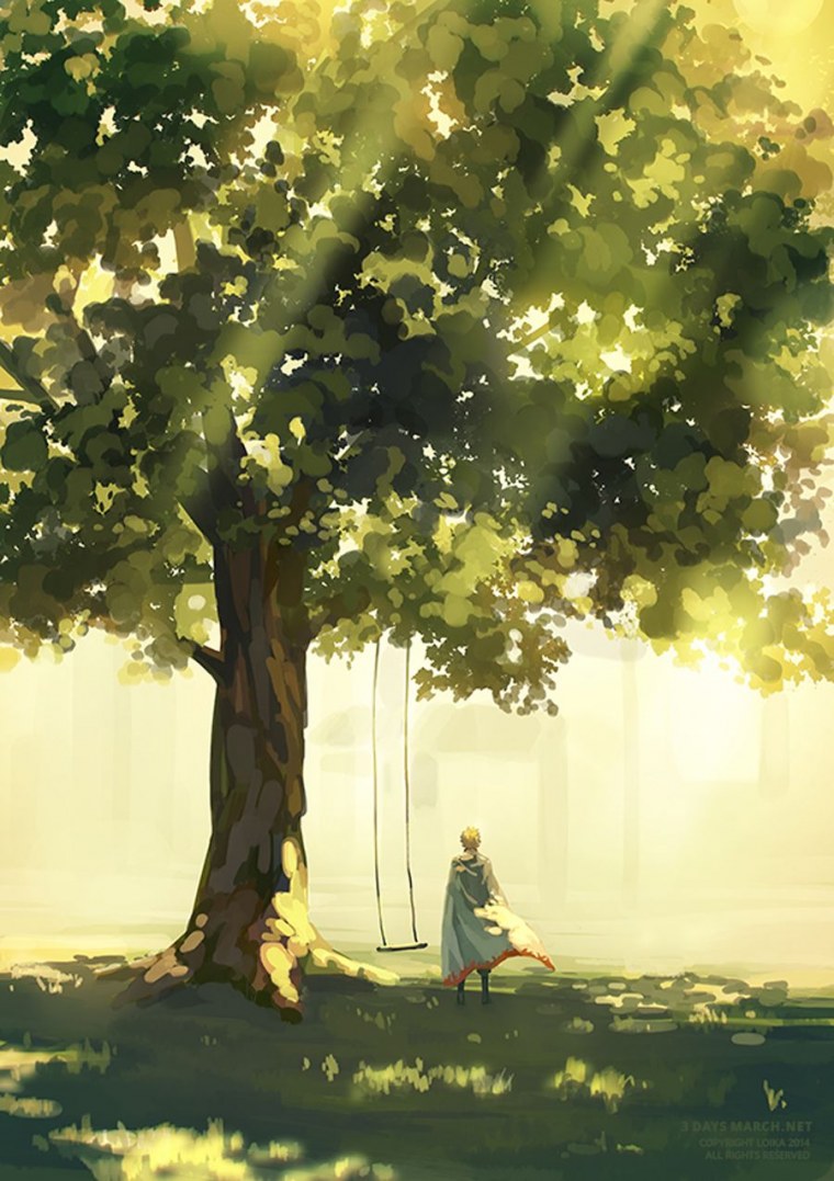 Деревня Коноха из Наруто