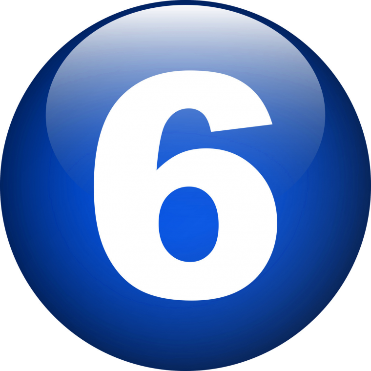 Цифры в круге