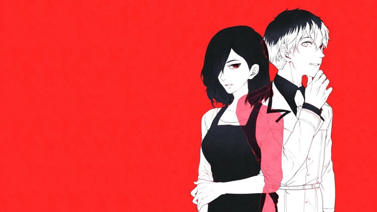 Канеки Кен и Киришима Тоука