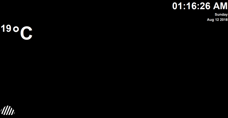 Тёмная комната с компьютером