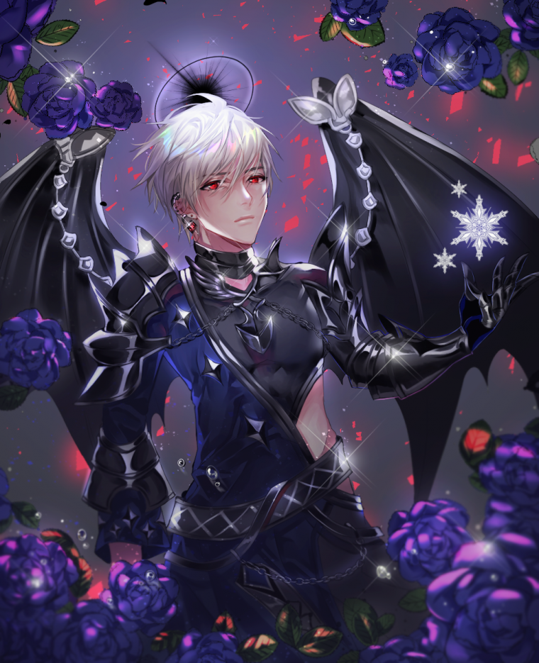 Демон аниме арт