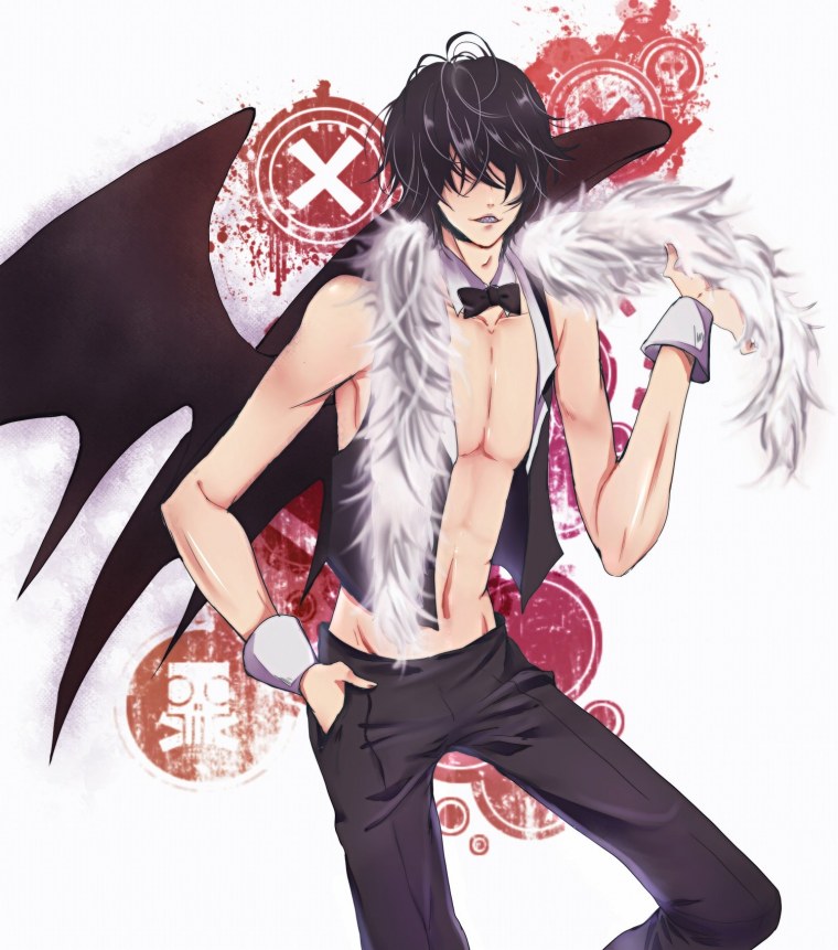 Беловолосый кун демон