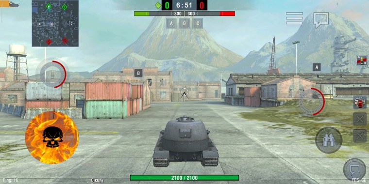 Джойстик для World of Tanks Blitz