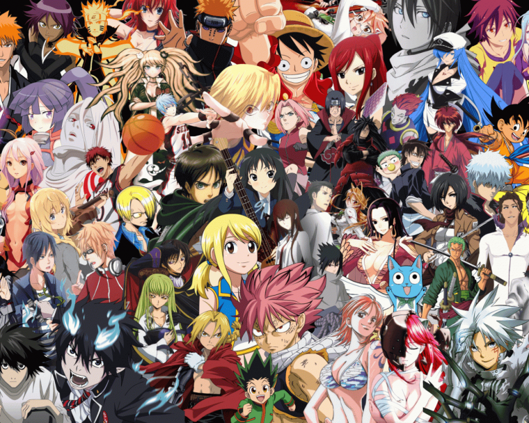 Много персонажей