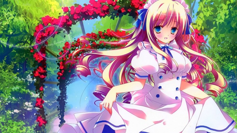 Прекрасные аниме девушки