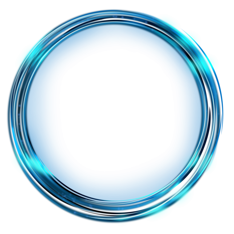 Круглая рамка прозрачная