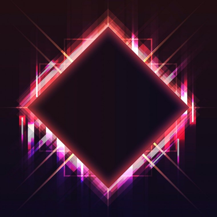Неоновый квадрат