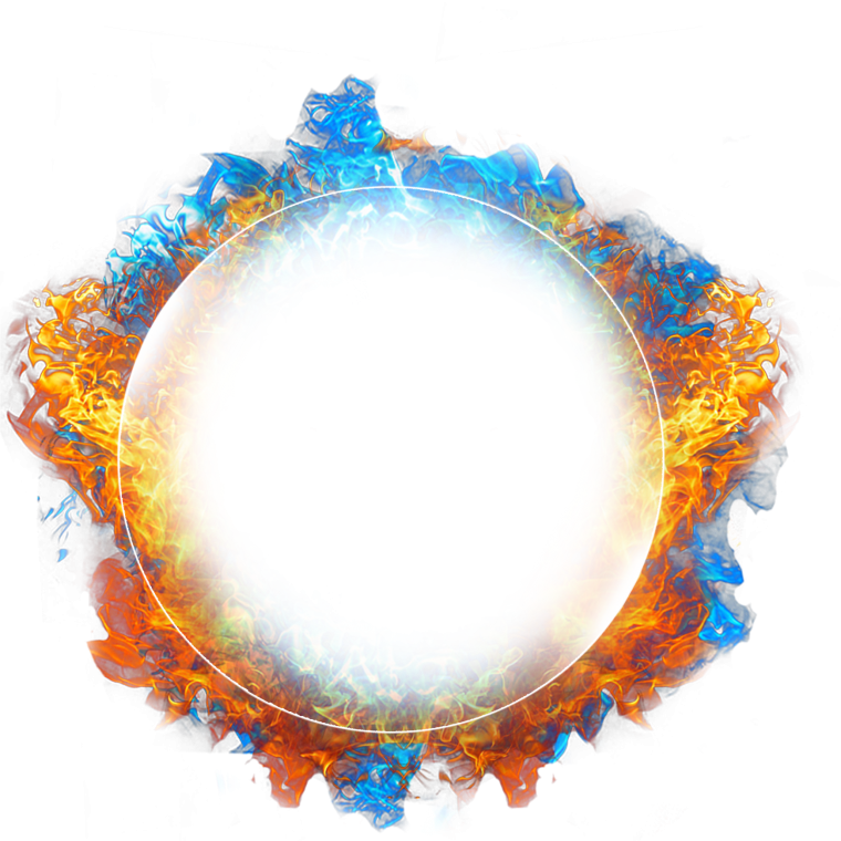 Круглая рамка без фона для фотошопа