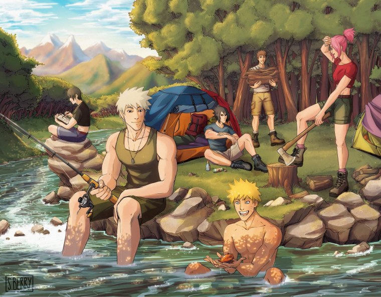 Наруто команда Ямато