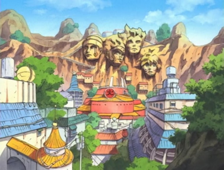 Наруто резиденция Хокаге