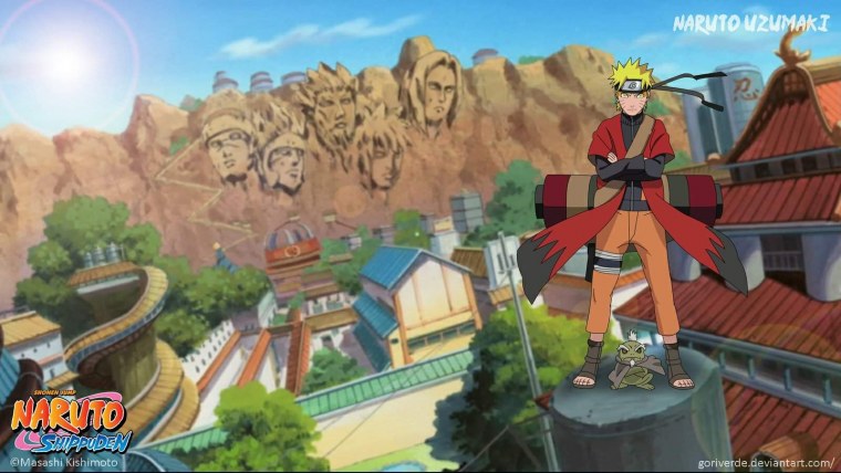 Деревня Конохи из Наруто