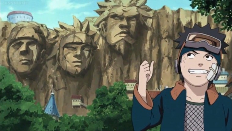 Скала Хокаге в Боруто