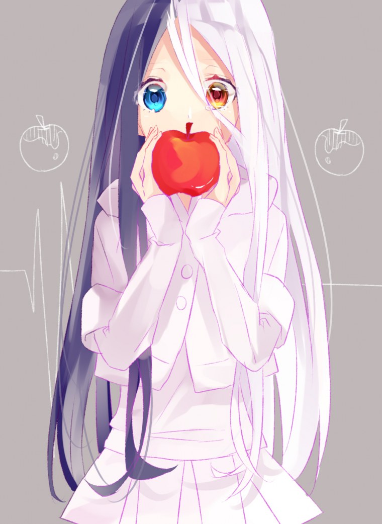 Неко с черными волосами