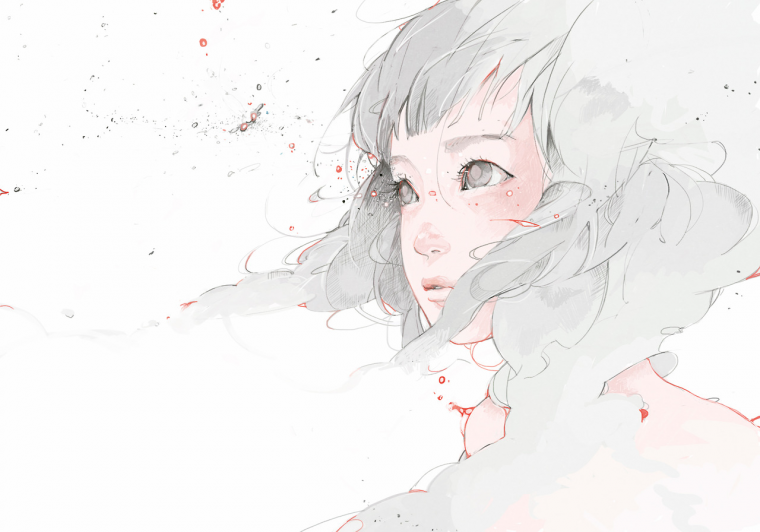 Аниме цветы Эстетика