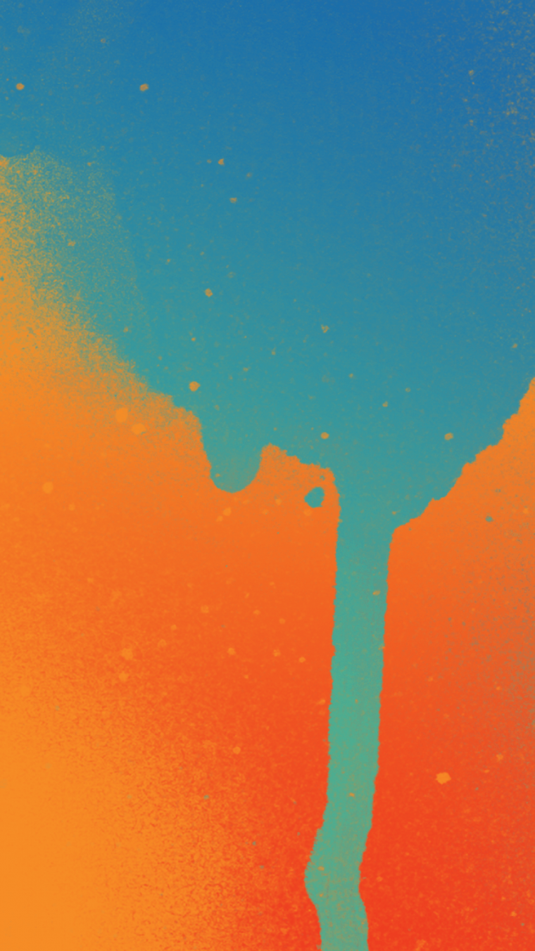 Заставка на айфон красочная