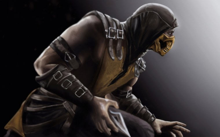 Скорпион мортал комбат