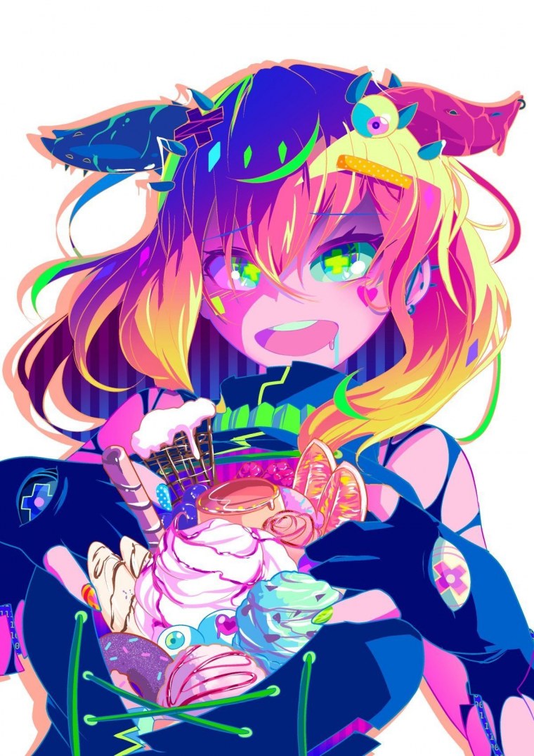 Хатсуне Мику гетерохромия