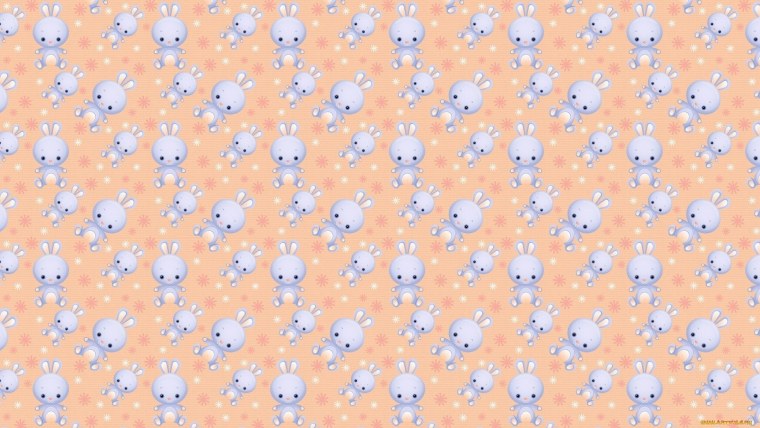 Детский фон с зайчиками