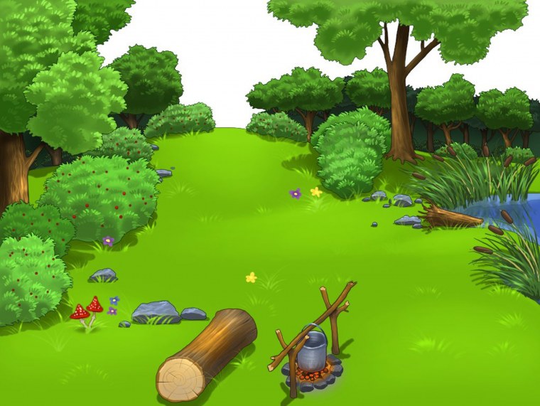 Фон для казуальной игры