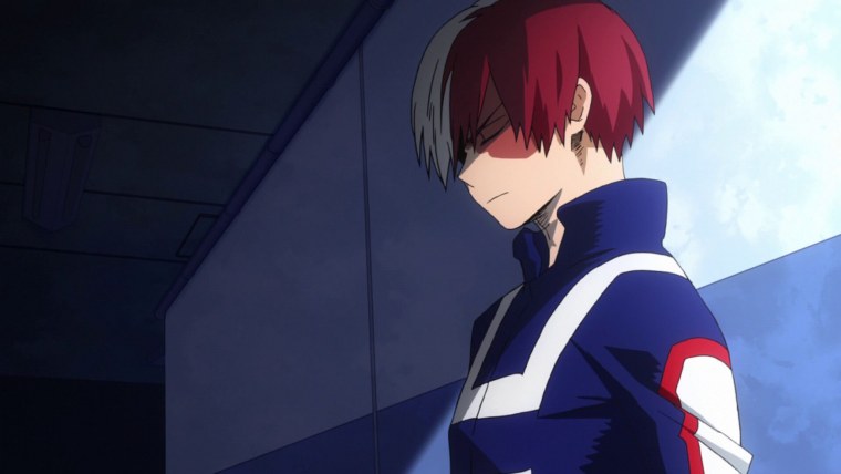 Тодороки шото глаза