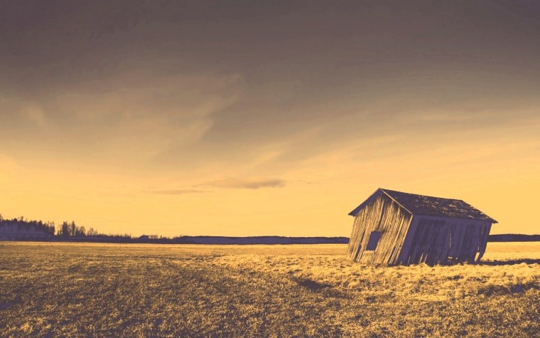 Канзас Амбар в поле