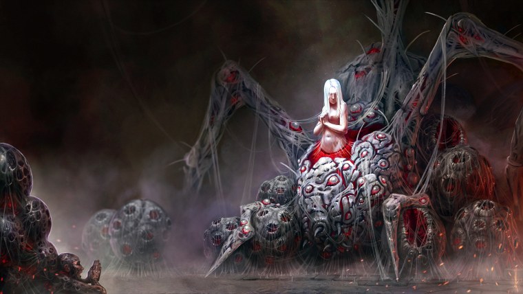 Девушка с горящими глазами