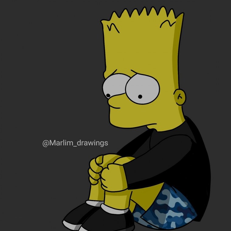 Барт симпсон Sad