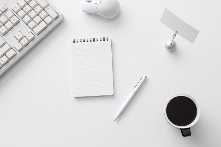 Письменный стол вид сверху