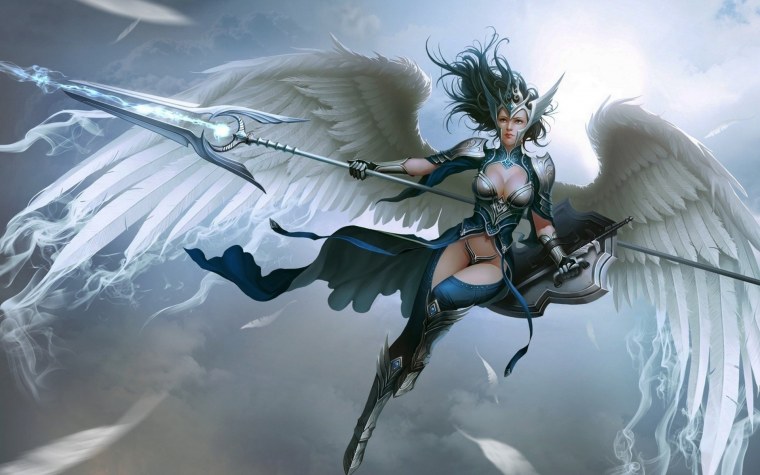 Обои на рабочий стол Валькирия