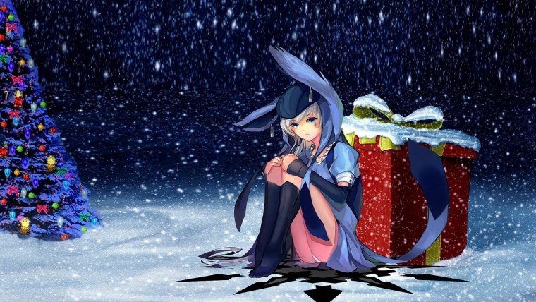 Новогодняя ночь аниме