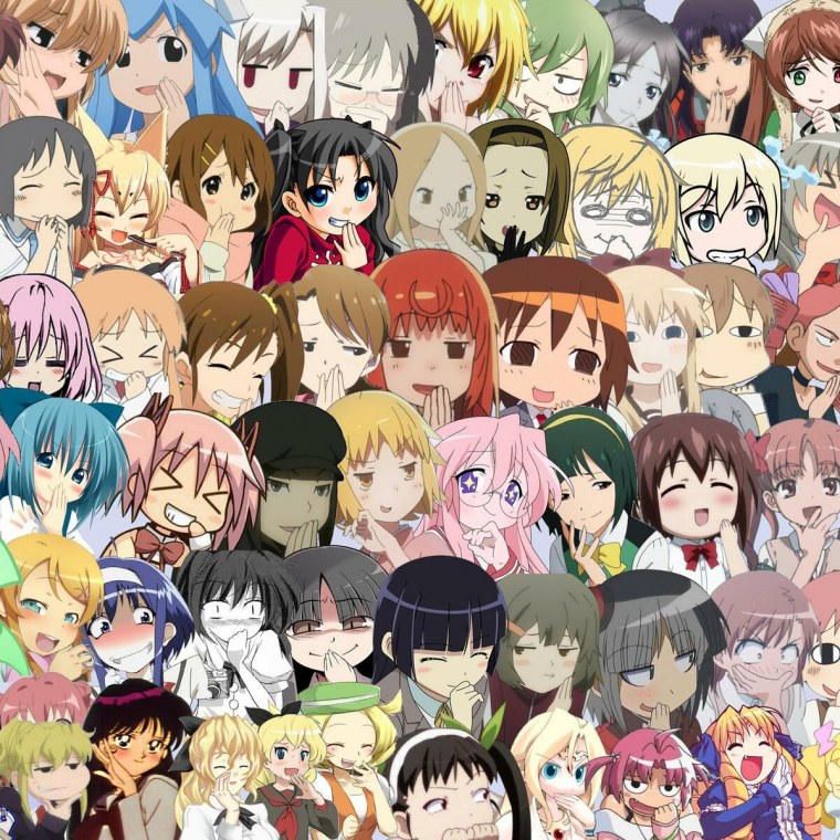 Арт много персонажей