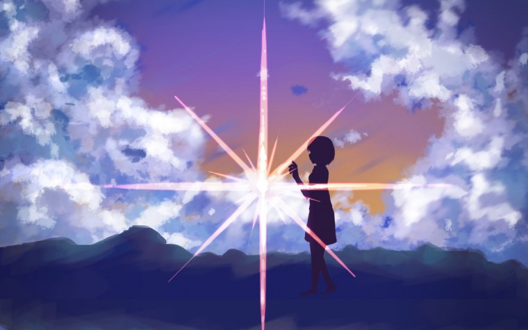 Обои на экран блокировки аниме