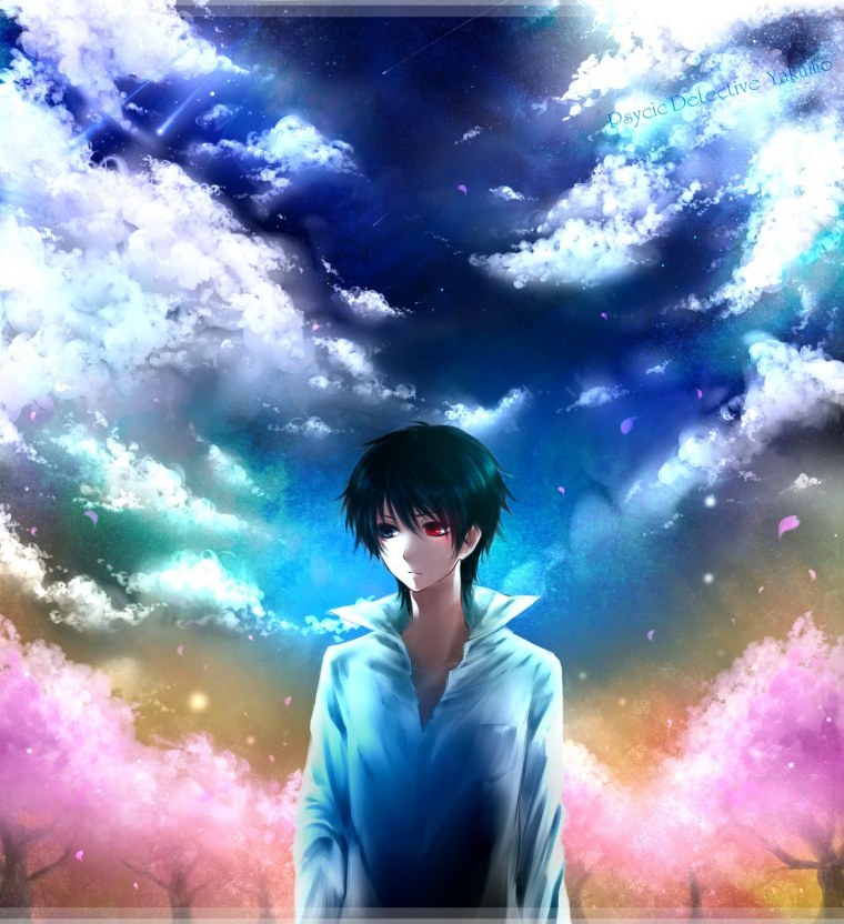 Одинокий мальчик аниме