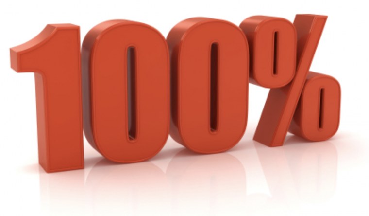 Очки страта 100%