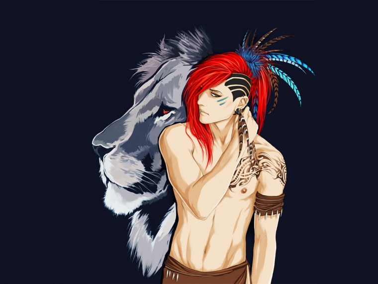 Фэнтези девушки с татуировками