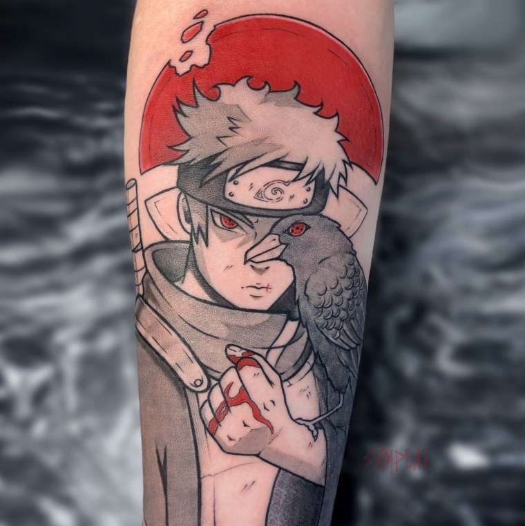 Леви Аккерман тату