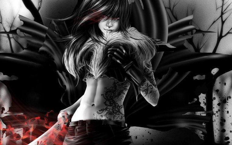 Тату обои на телефон вертикальные