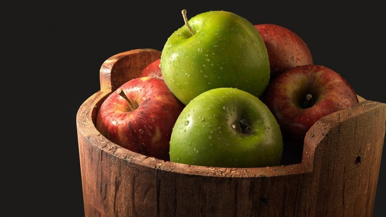 Заставка на рабочий стол яблоки