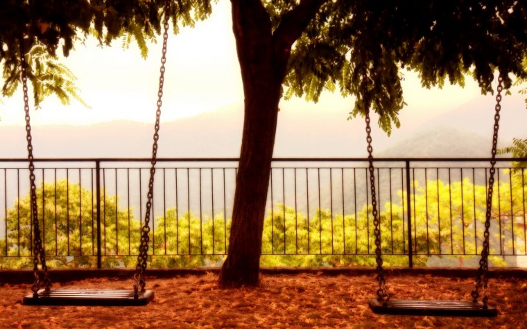 Качели аниме