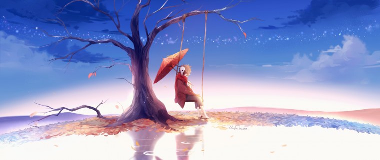 Аниме пейзажи на рабочий стол 1920x1080