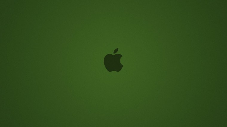 Apple на розовом фоне