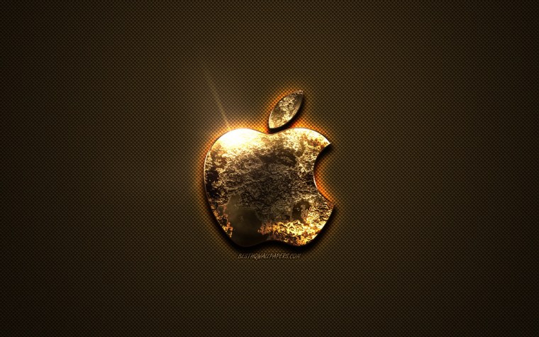 Обои Apple кожа