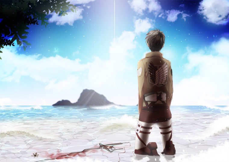 Эрен Йегер море