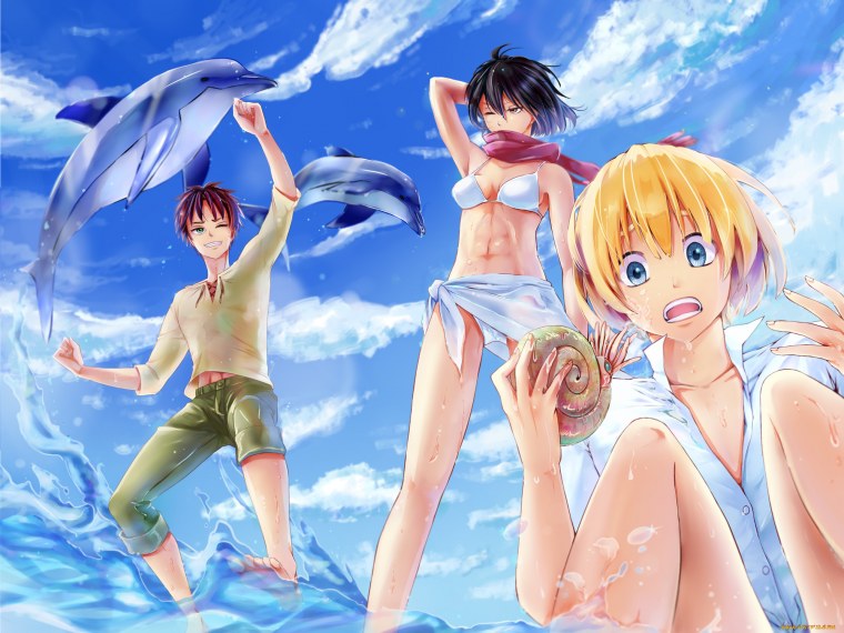 Эрен Йегер море