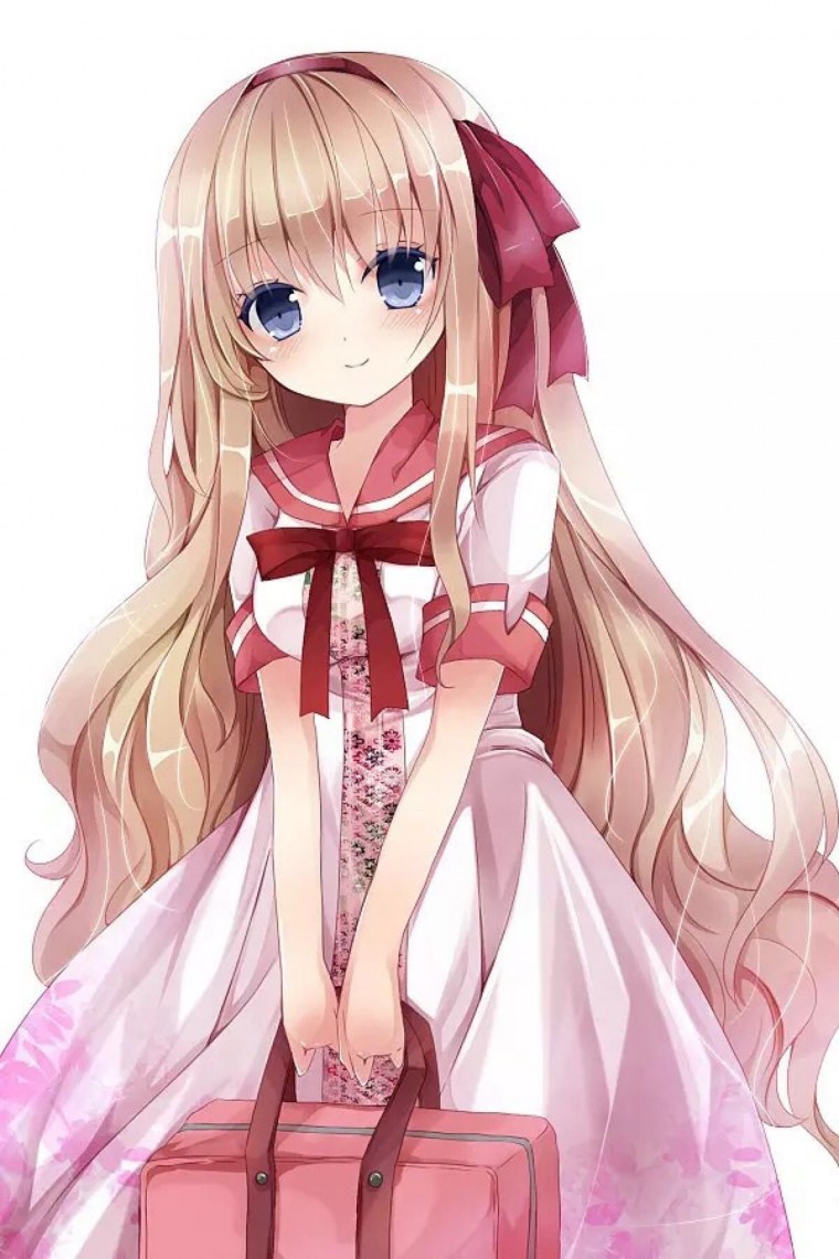 Милые аниме девочки