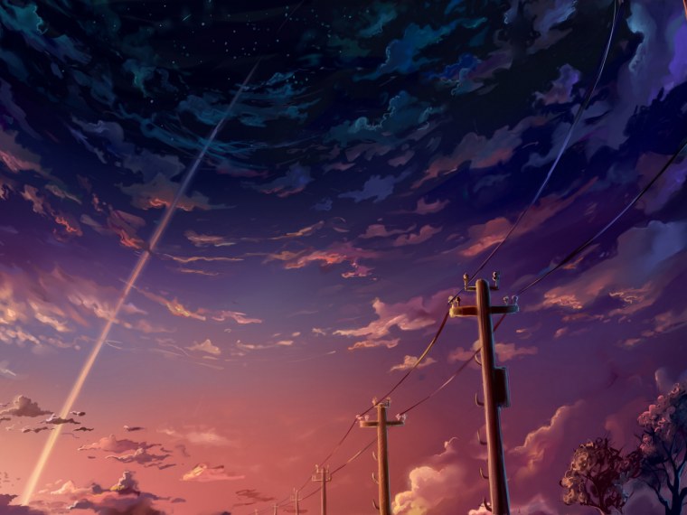 Аниме облака